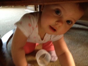 Under the table